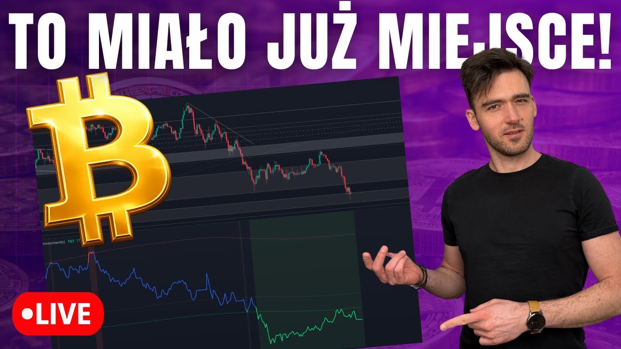 Bitcoin (BTC): Ten Schemat Jest Już Znany. Nie Daj Się Nabrać - Analiza Live!