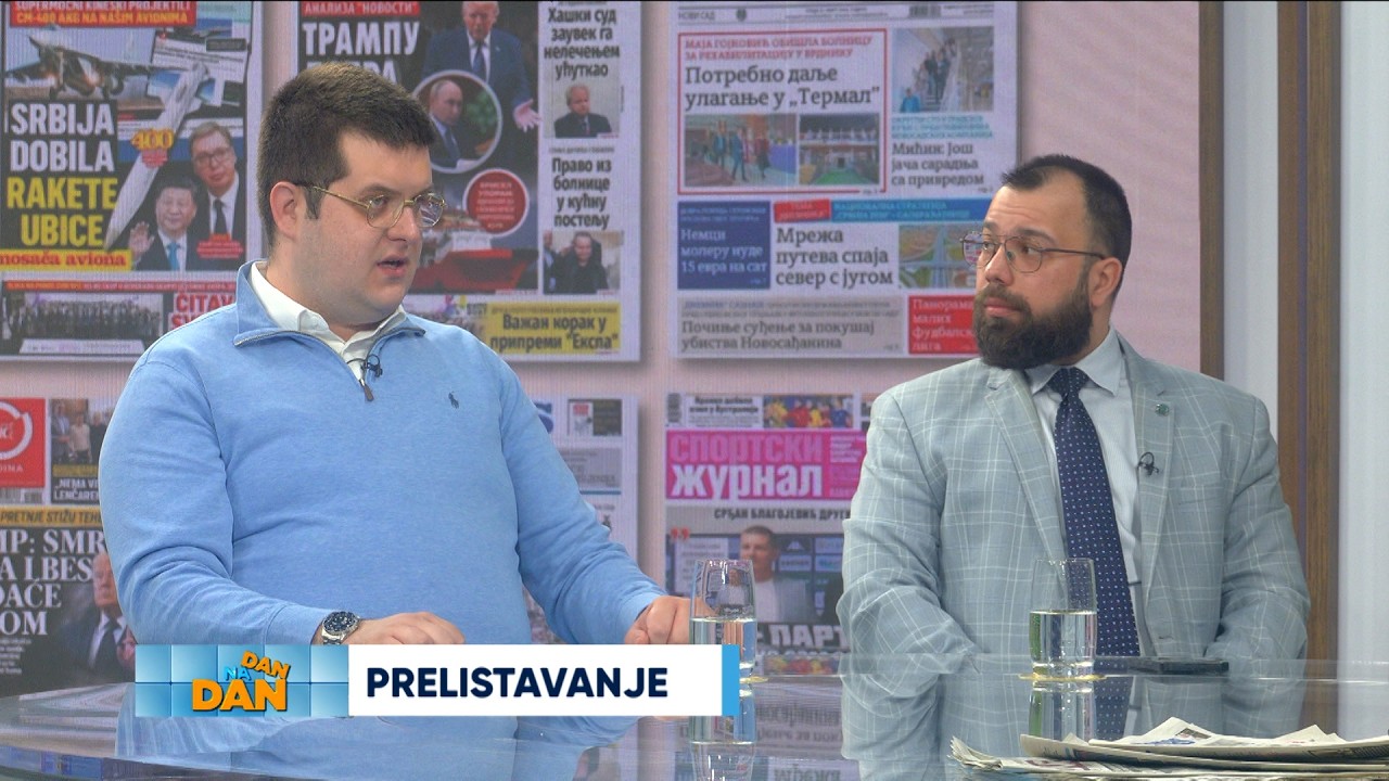 DAN NA DAN 11.03.2026. - PRELISTAVANJE - PERKO MATOVIĆ I DARKO OBRADOVIĆ