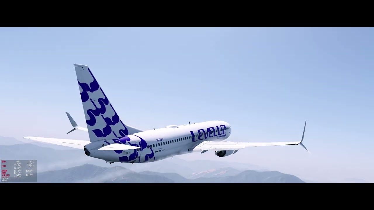 NWWW - Nouméa La Tontouta - X-Plane 12.4 - 737 NG