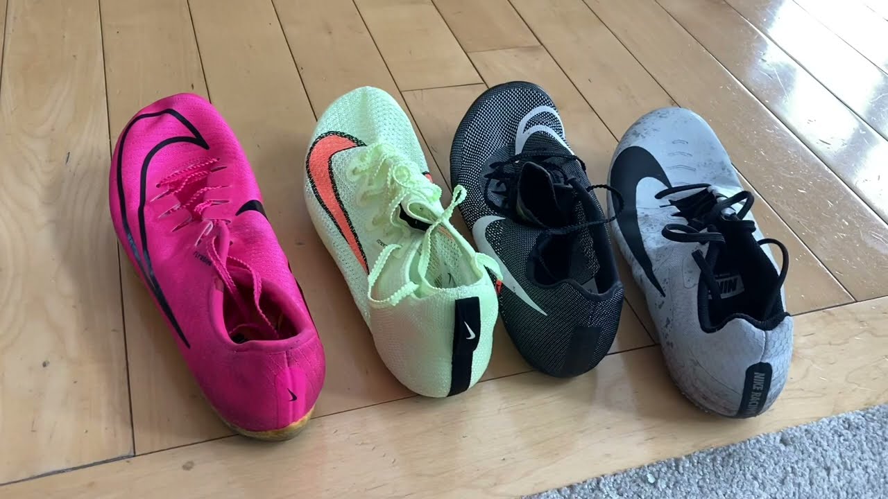 Weights and Plates: Comparing Nike Track Spikes