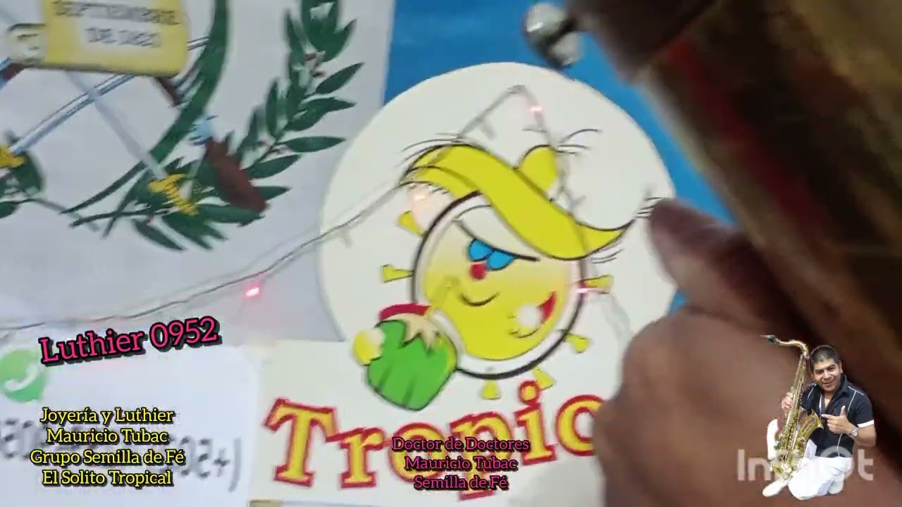 TUBA ADARA 26 restauración Luthier Mauricio Tubac El Solito Tropical 
