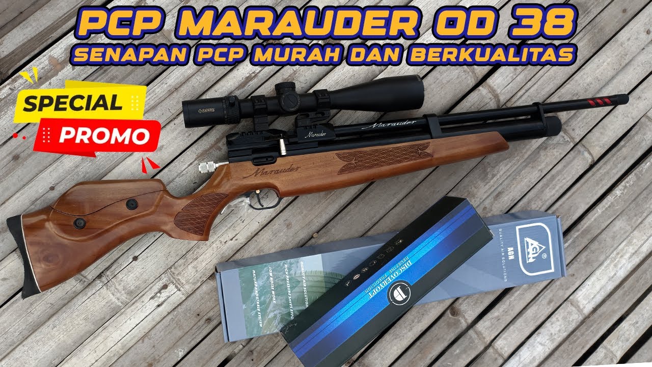 PROMO PCP FULLSET TERMURAH!! PCP BENJAMIN MARAUDER OD38 MAGAZINE | HARGA SENAPAN PCP TERBARU 2025