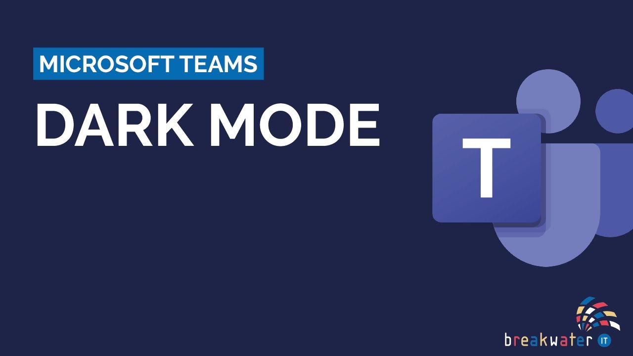 How to Turn on Dark Mode in Teams
