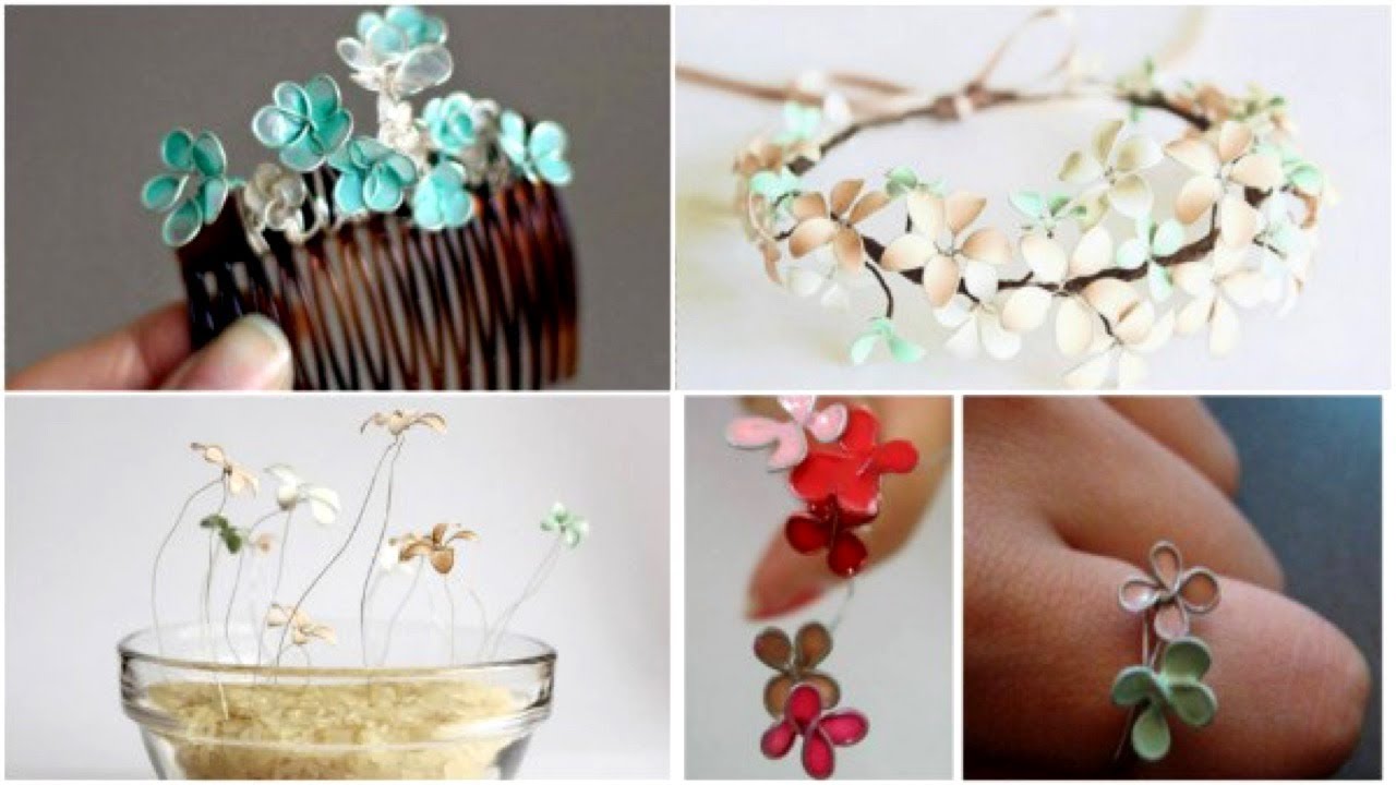 Diy Nailpolish jewellery in 3ways ||statement Necklace ||wire jewellery making at home||