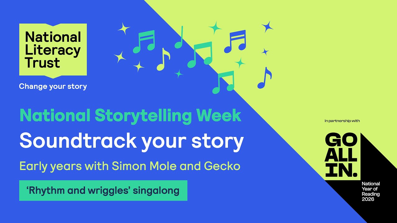 Early Years 'Rhythm and wriggles' singalong with Simon Mole & Gecko - Part 1