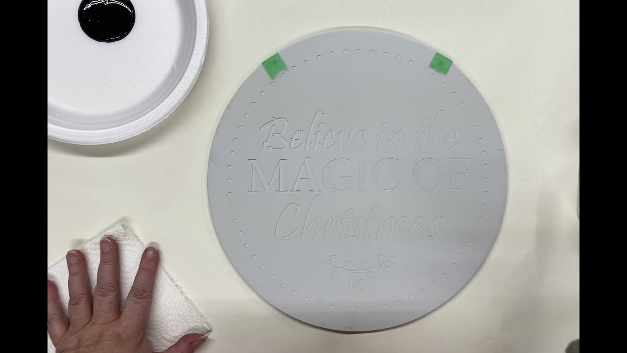 Number 1 stencil tip
