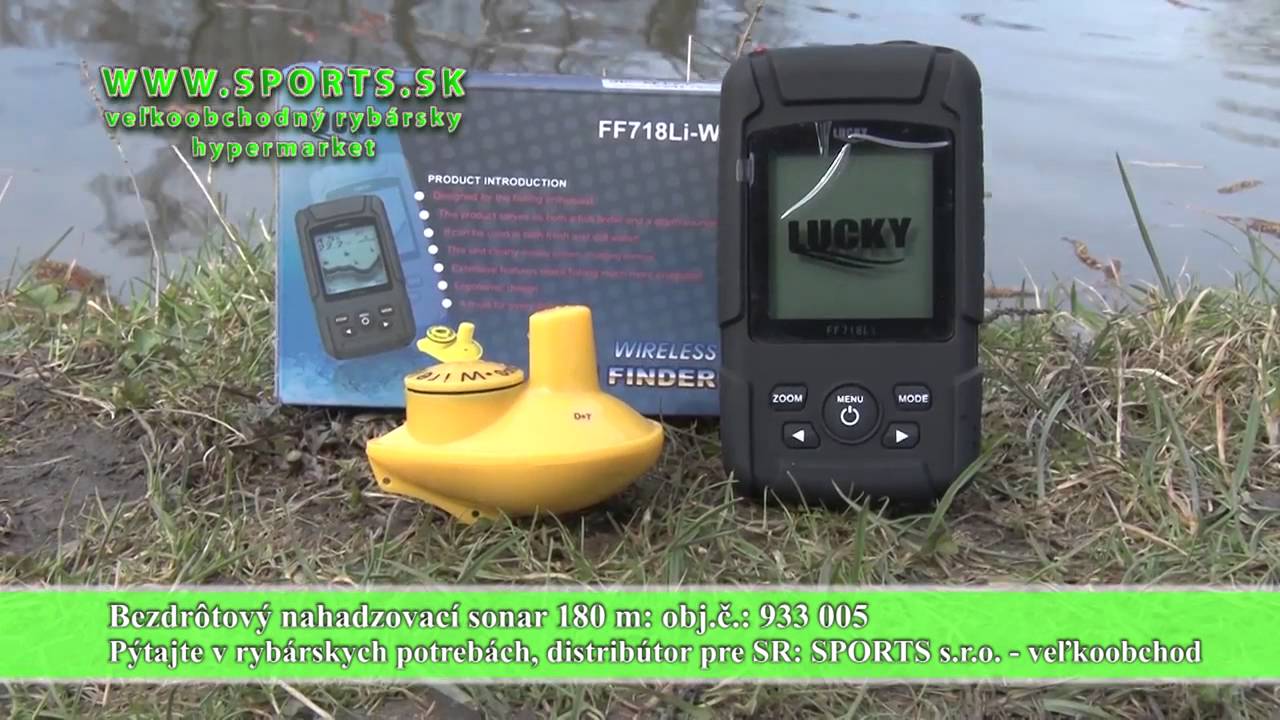 zavážacia loďka Baitliner obj č   625 001  a sonar obj č   933 005 Nahadzovací sonar 180 m