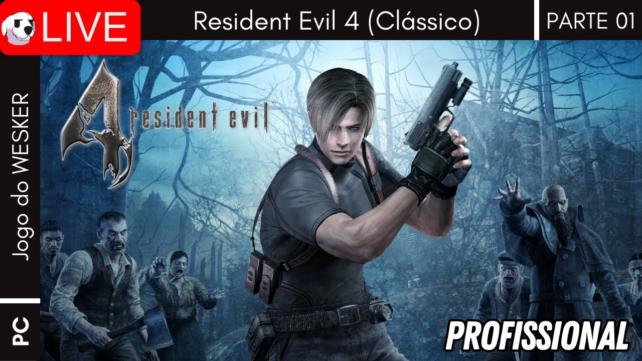 Maratona - Resident Evil 4 Clássico Profissional - Steam PC - !pix !discord