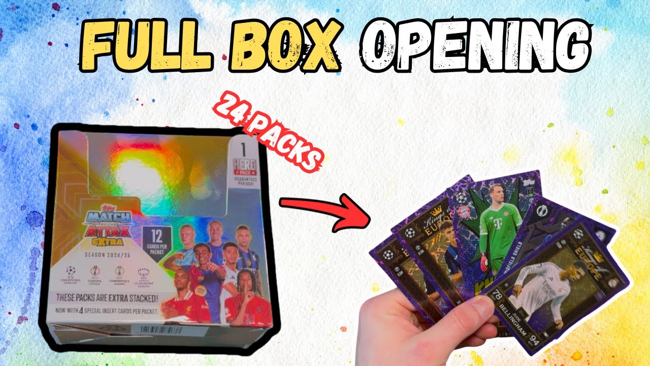 Full Box Break!  - MATCH ATTAX EXTRA 2024/2025