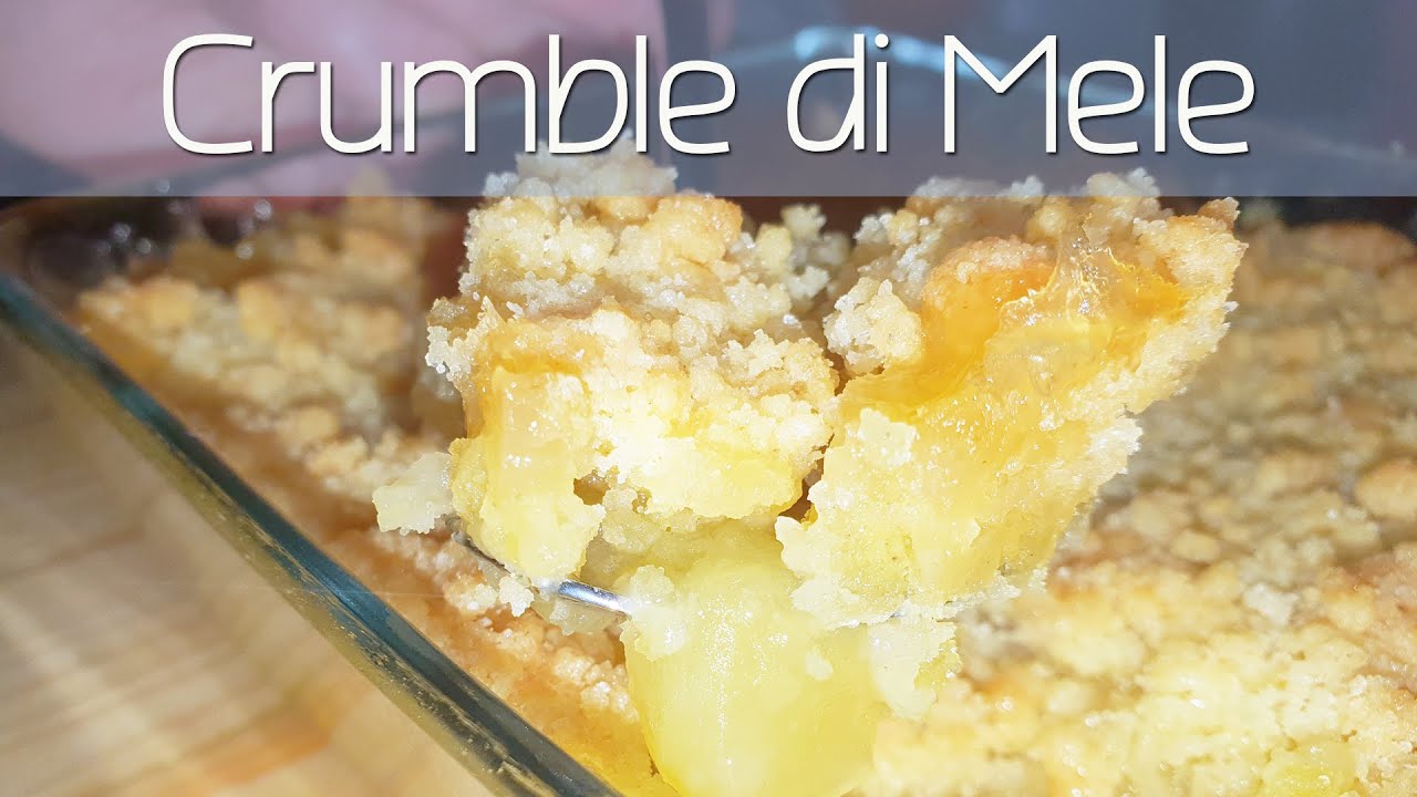 Crumble di Mele, ricetta velocissima