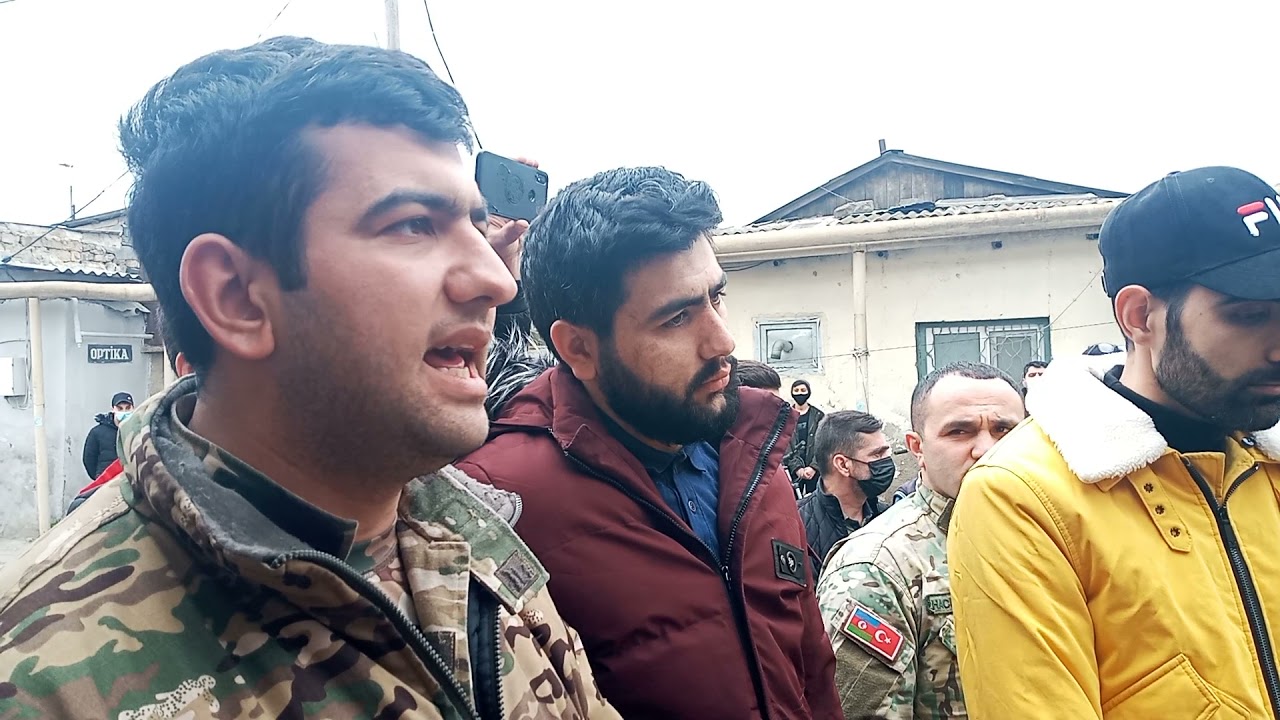 Qarabağ qaziləri şəhid anasını ziyarət etdilər (Şəhid baş leytinant Ələkbərov Telman)