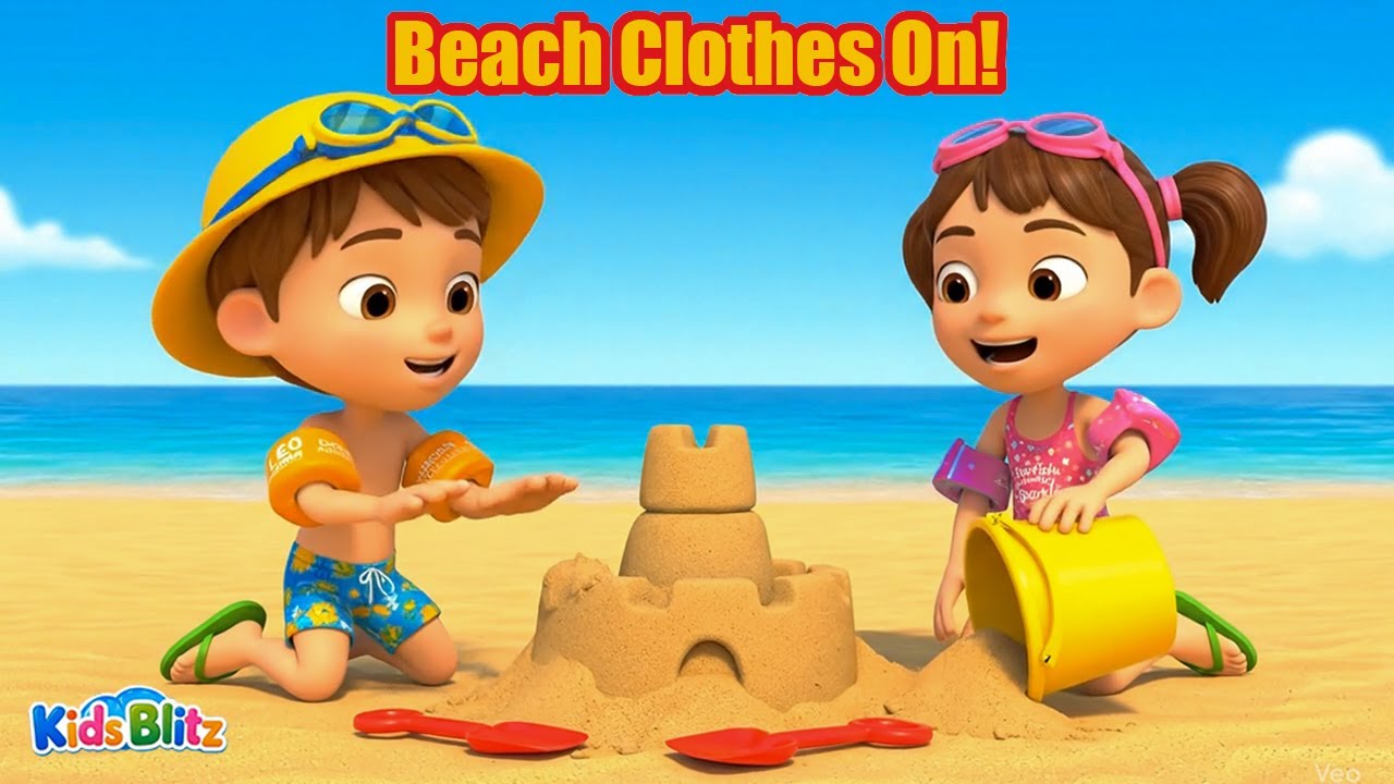 Beach Clothes Song for Kids | Kids Blitz
