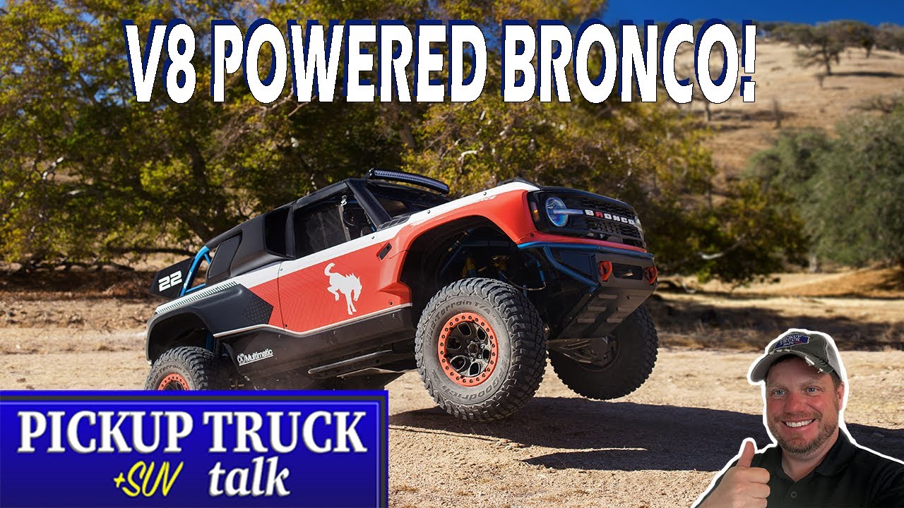 400+ HP! 2023 Ford Bronco Desert Racer Revealed
