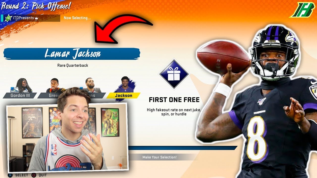 THEY ADDED LAMAR JACKSON TO SUPERSTAR KO!! MADDEN 20