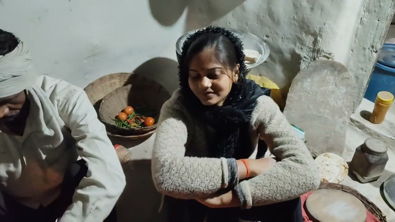 चना का निभौना कैसे बनाया l शुद्ध देशी चना निभौना बना रहे हैं #poortiprajapativlog 