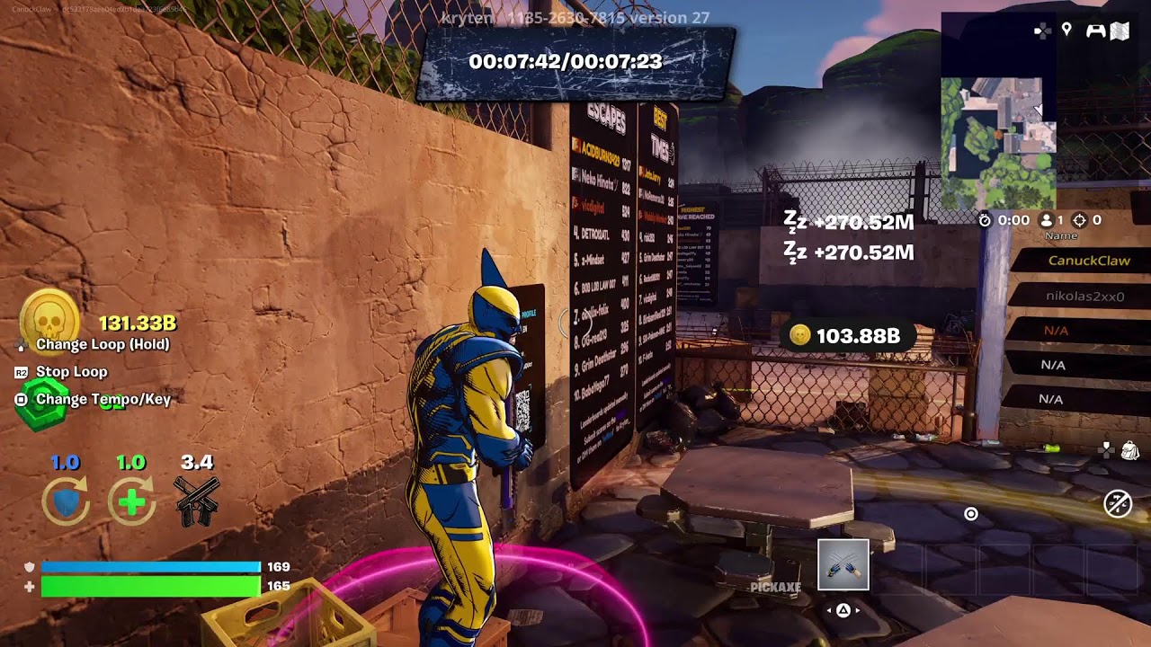 Fortnite X-Men Wolverine play with Mods And Subs all can join