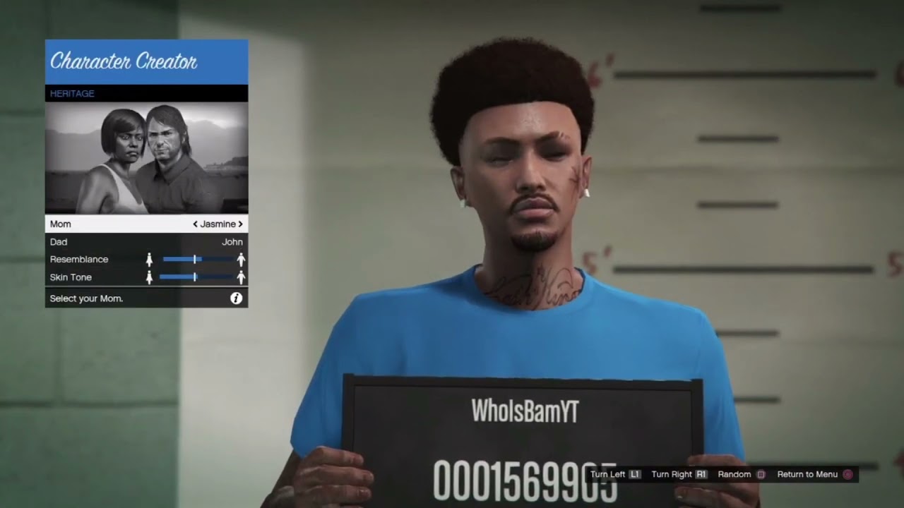 Black Face Creation(GTA Online)