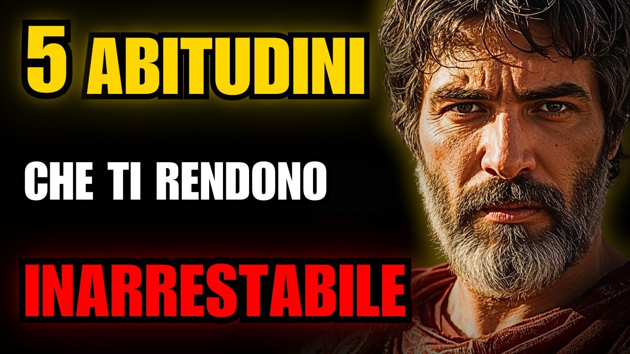 5 Abitudini che Ti Rendono IMPOSSIBILE da Fermare (Stoicismo Pratico)
