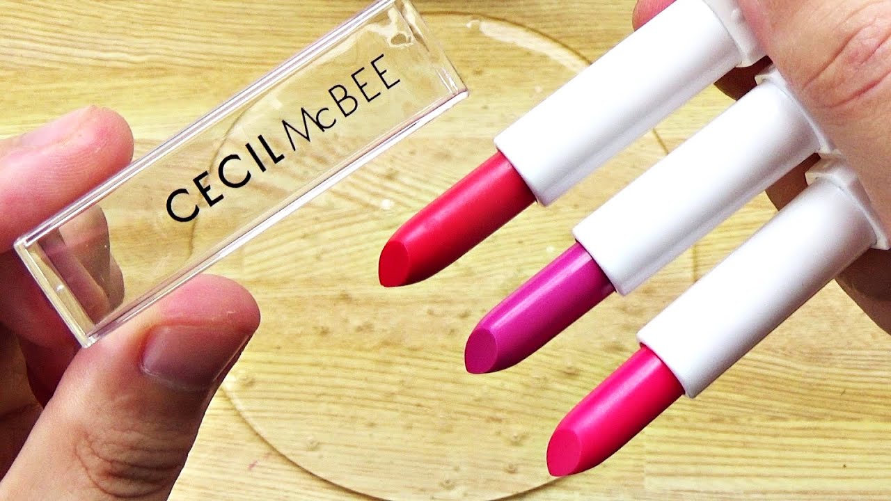 【100均】セリアの化粧品でクリアスライムの色付け！メイクスライム！【#2】