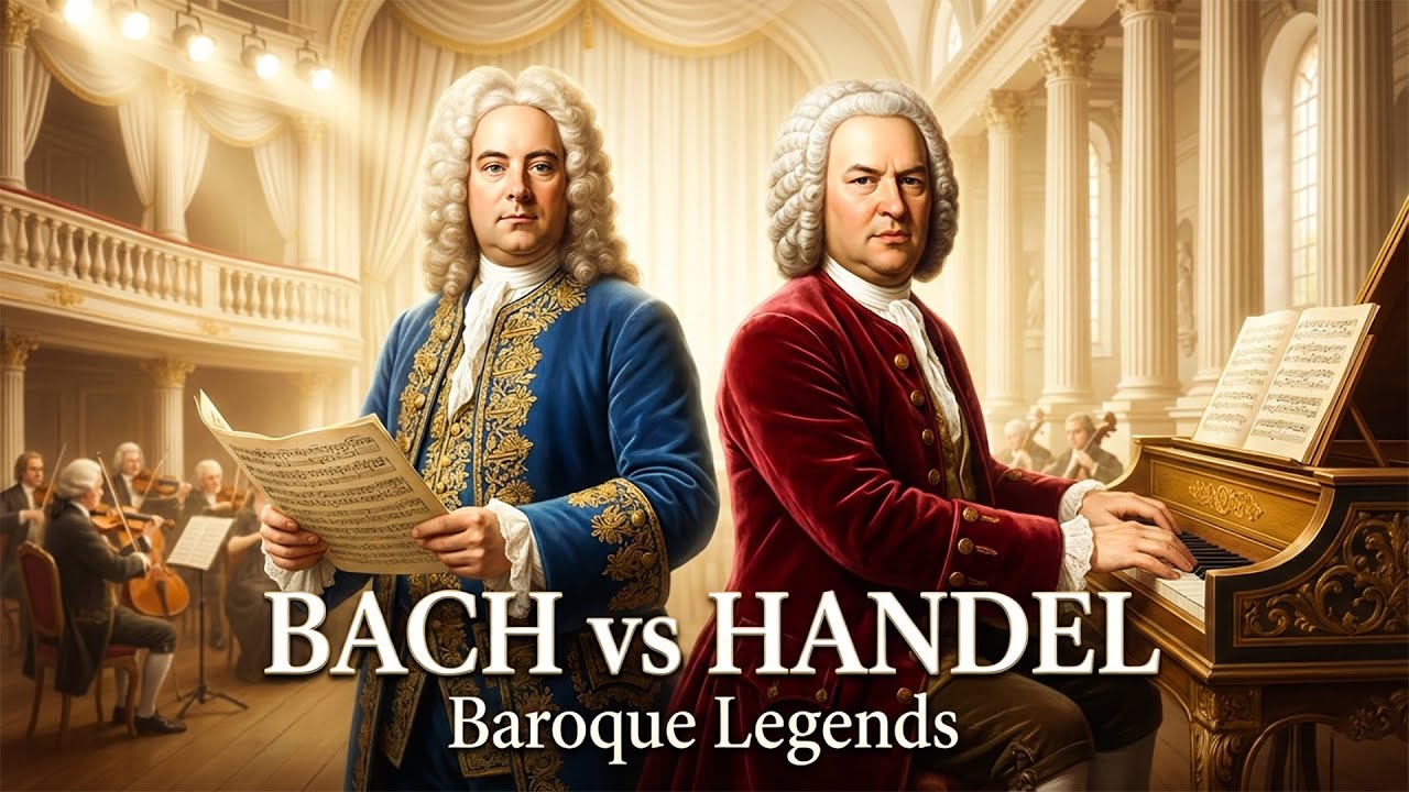 Handel, Bach: Two Masters, One Instrument 🎻 The Most Beautiful Classical Violin Music