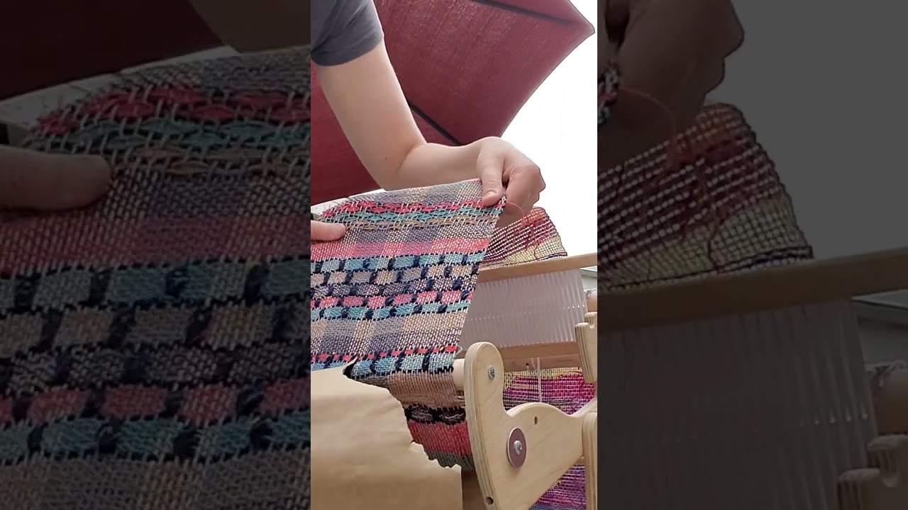 Handwoven Textiles #tapestryweaving #artsandcrafts #diy #textileart #art #textilecraft
