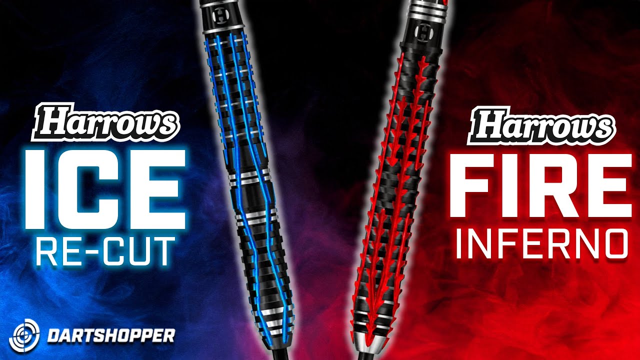 Darts Review - Harrows Fire Inferno & Ice Re-cut