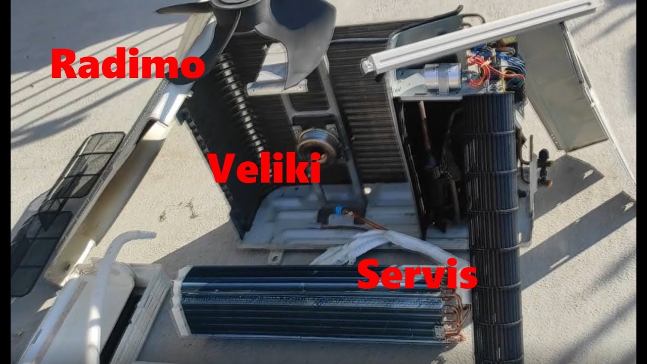 Radimo veliki servis klima uredjaja
