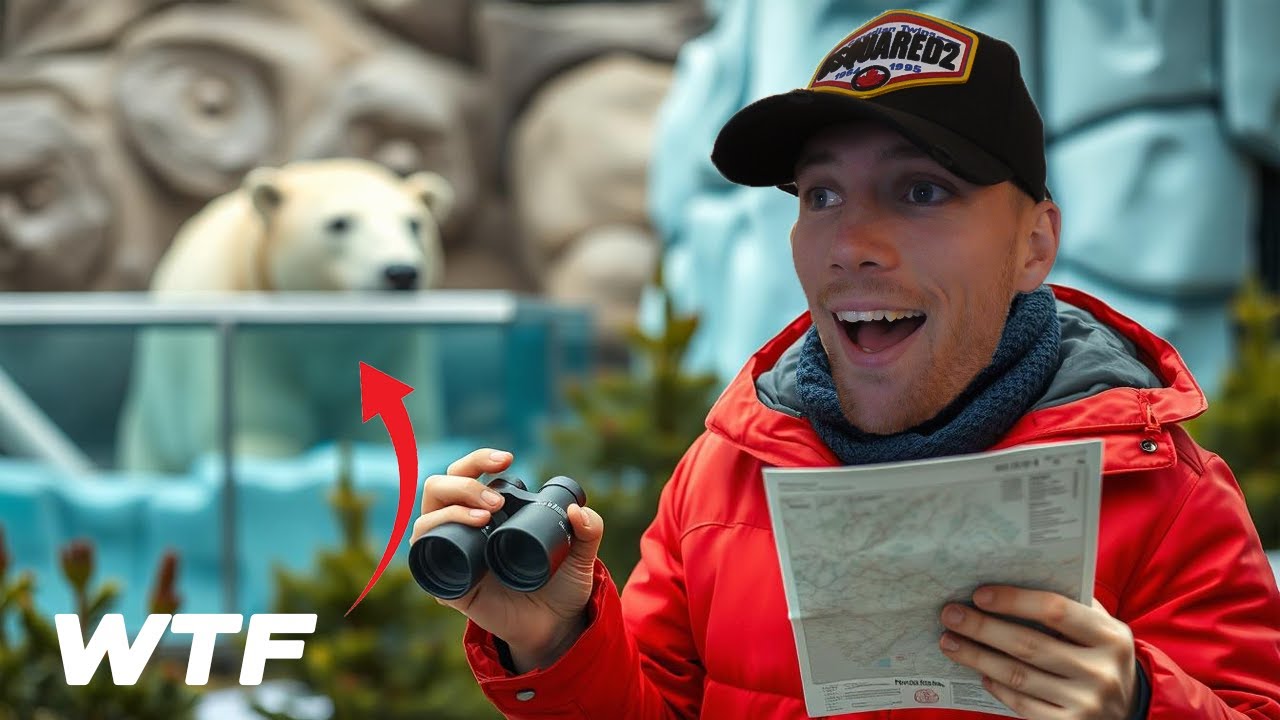 LOOKING for a POLAR BEAR in BUDAPEST ZOO