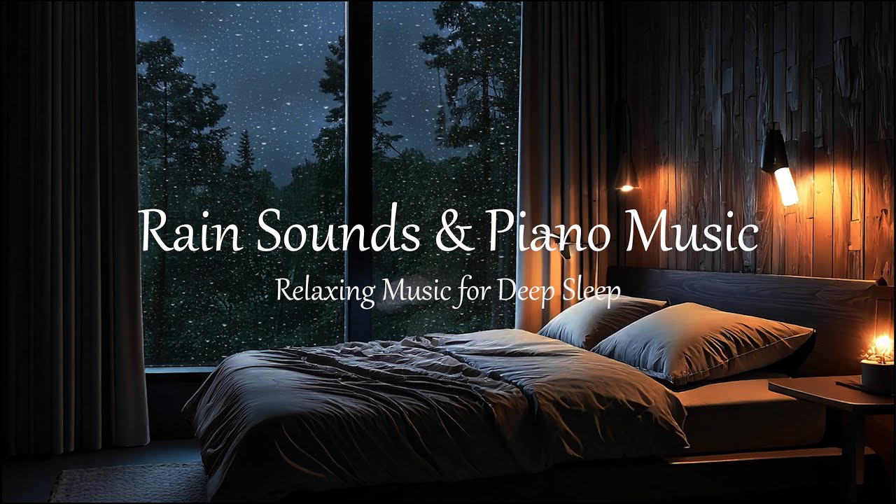 Rain and Thunder for Deep Sleep 🌩 Soothing Storm Sounds to Calm the Soul & Gently Drift to Rest