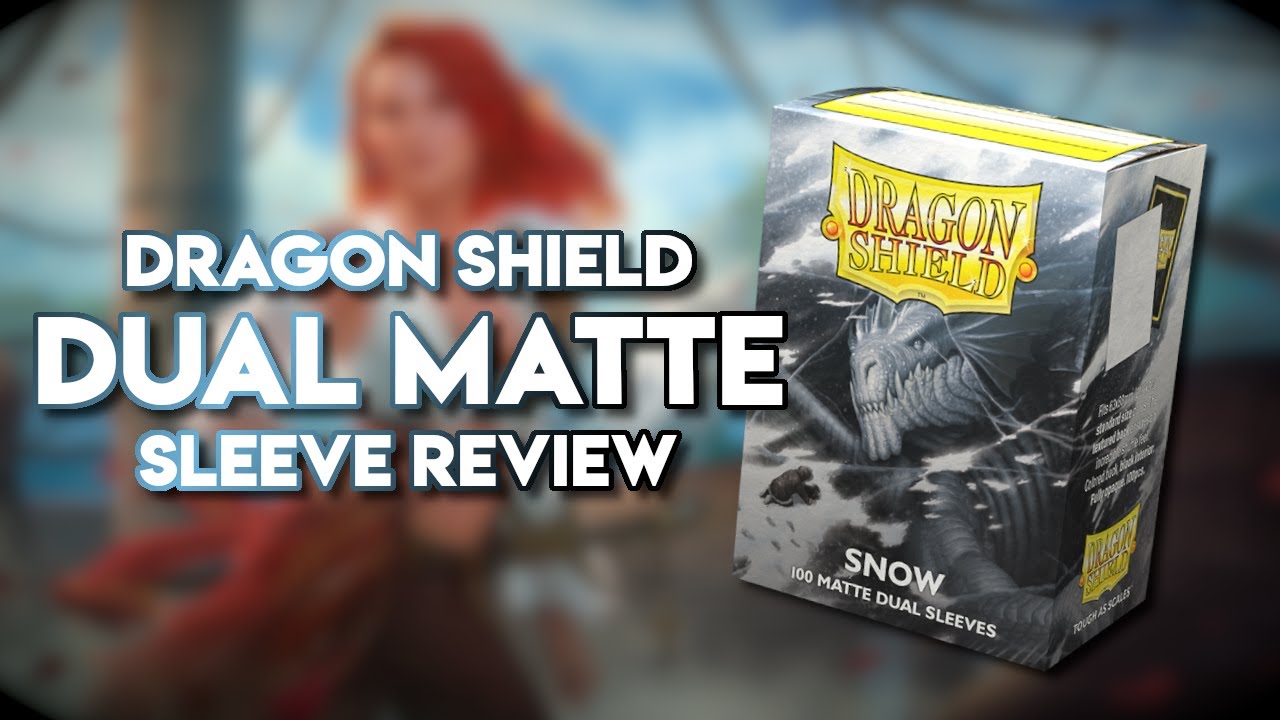The BEST Matte Sleeves on the Market? | Dragon Shield Dual Matte Review