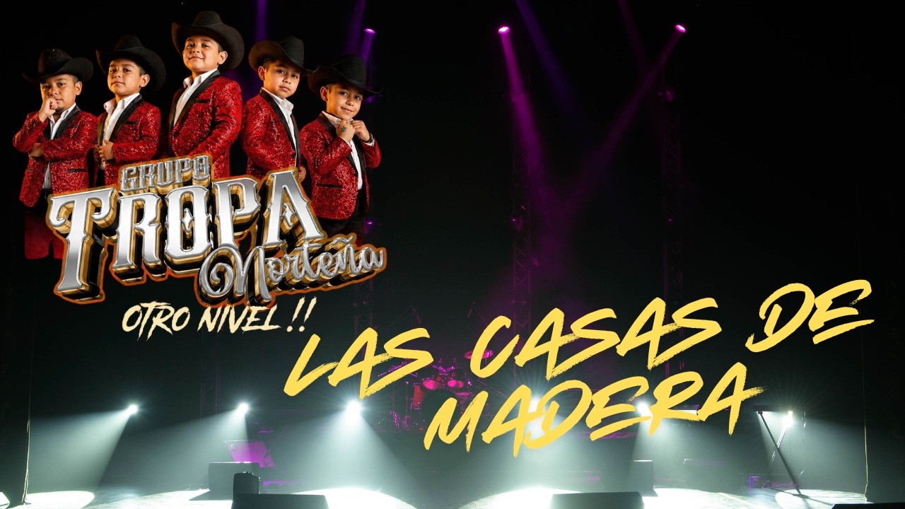 Las Casas de Madera | En Vivo | Tropa Norteña | Norteño Clásico