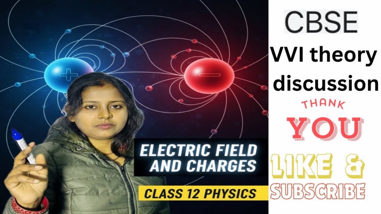 🚀Electric Charges & Fields Class 12 One Shot Boards 2026 | Full Chapter + PYQs ✈️🚀