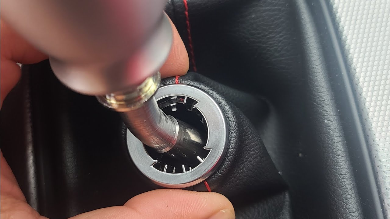 Civic Type R FL5 Shift Knob removal EASY EASY EASY