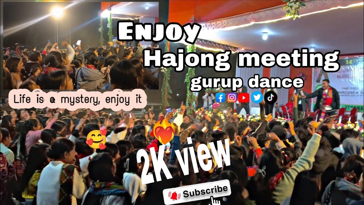Zakabari Hajong meeting group dance full enjoy ❤️‍🔥 naw na moja ei jibon la 🎤🫂❤️‍🩹💞
