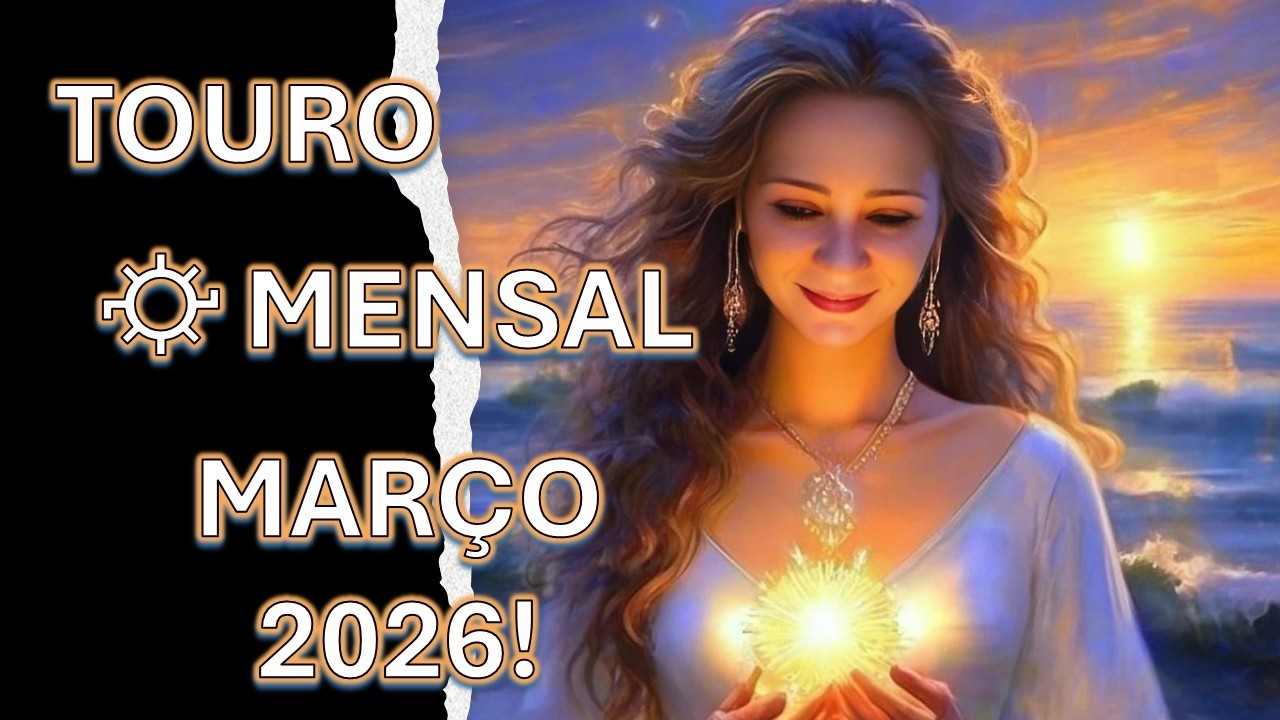 ♉TOURO🔮 MENSAL MARÇO DE 2026!