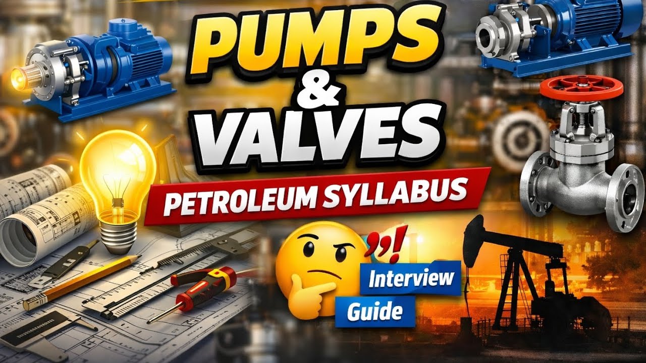 👉 Chemical Diploma Students ke liye Pumps, Valves & Petroleum Syllabus | Interview + Viva Questions