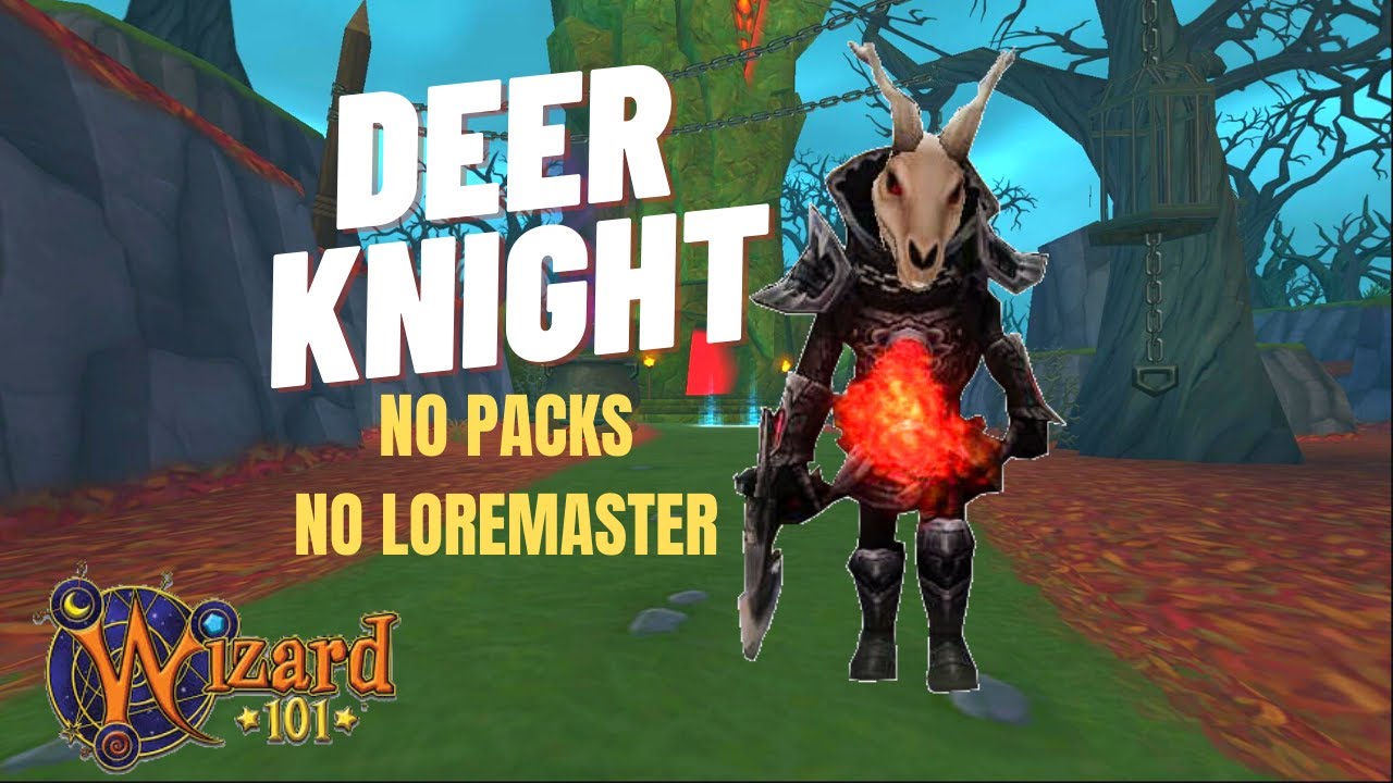 Wizard101 | БЕСПЛАТНОЕ И ЛЕГКОЕ ЗАКЛИНАНИЕ РЫЦАРЯ ОЛЕНЯ