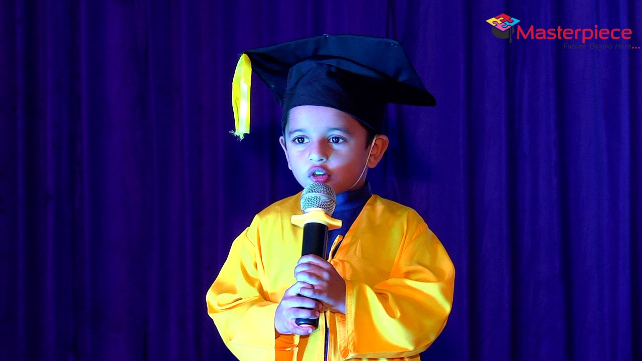 kindergarten Graduation speech by Harshatej