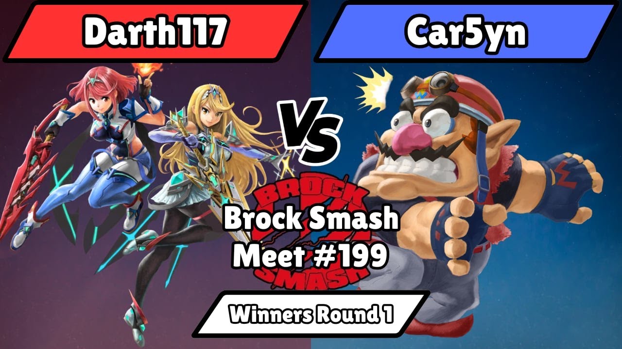 BSM 199 - Darth117 (Pyra & Mythra) vs. Car5yn (Wario) - Winners Round 1