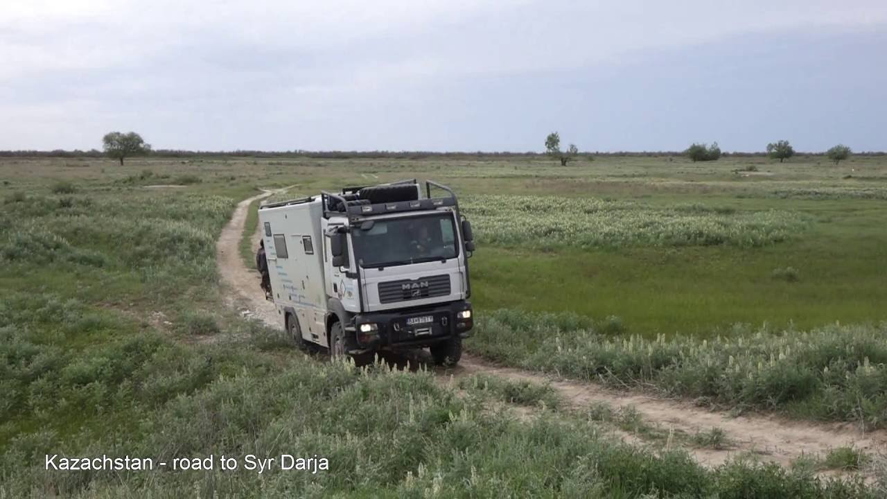 Mongolia 2016 (10) Russia,  Kazachstan with expedition MAN 4x4