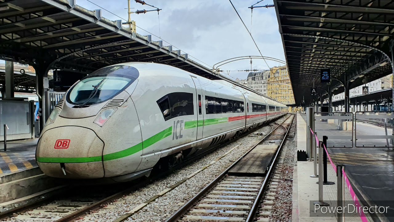 Mit 321 km/h im ICE Velaro von Mannheim nach Paris