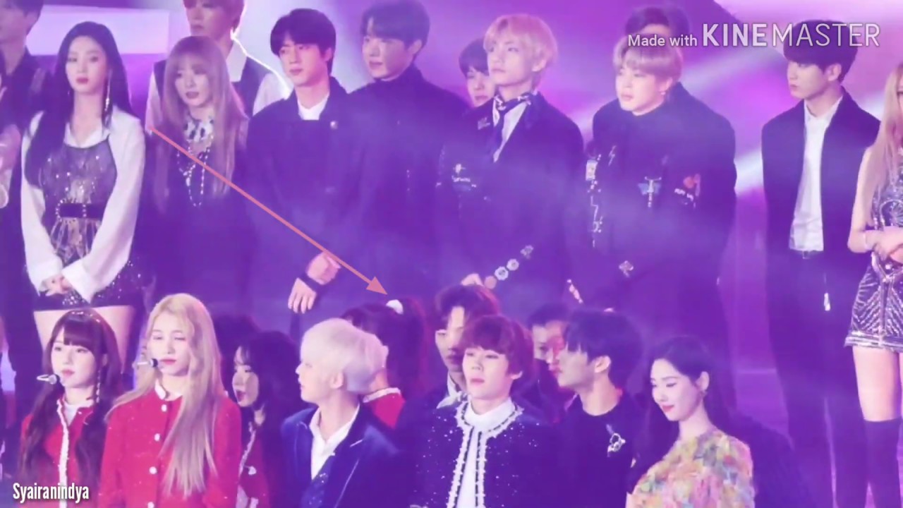 Yook Sungjae & Joy (Sungjoy) Moment in SBS Gayo Daejeon 2018