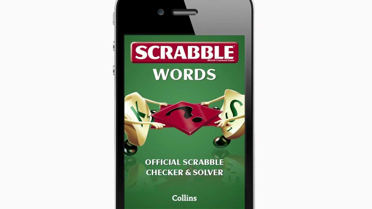Official SCRABBLE Words: Collins Checker and Solver app for iPhone