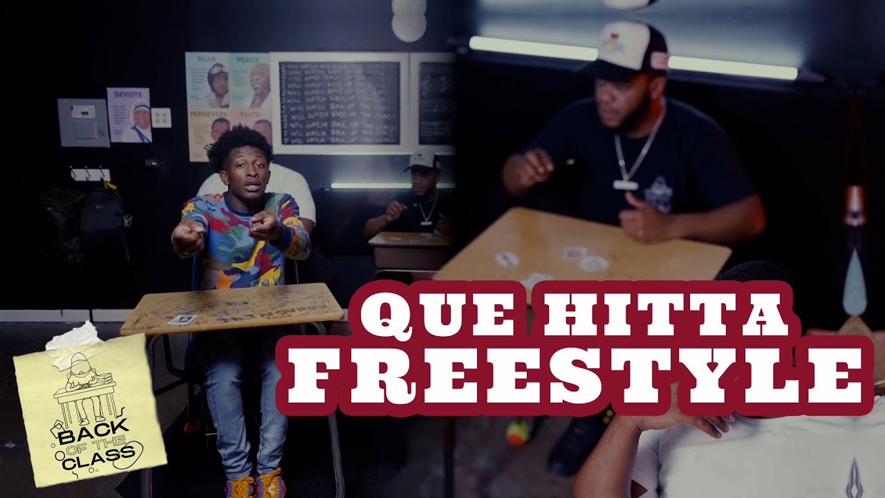 Que Hitta - BOTCFreestyle [Live performance] I Back of the class freestyle 📚
