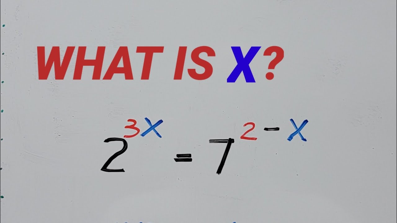 Solving Exponential Equation @KasyannoEZMath