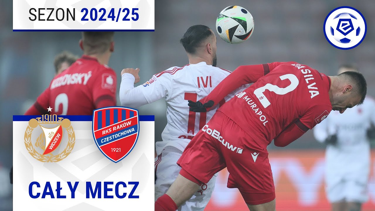 (2/2) Widzew Łódź - Raków Częstochowa | CAŁY MECZ | Ekstraklasa 2024/25 | 17. Kolejka