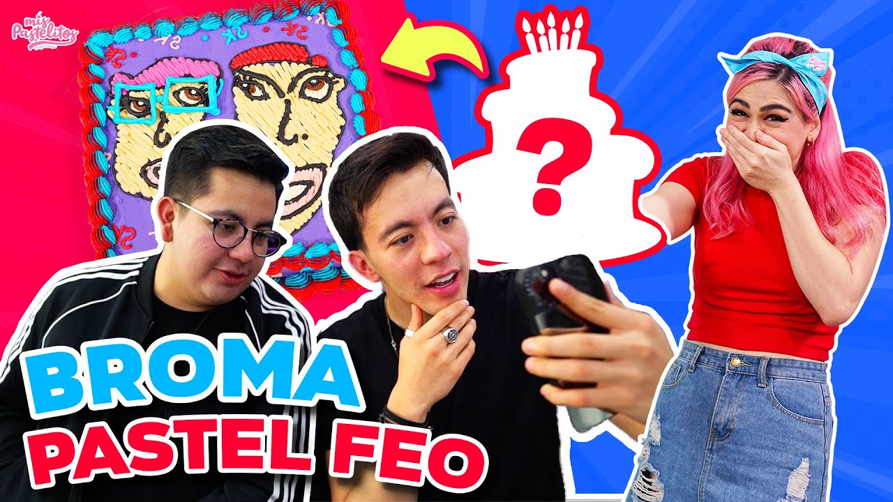 BROMA PASTEL FEO PARA SKABECHE | SE INCOMODARON | PASTELES DE YOUTUBERS | MIS PASTELITOS