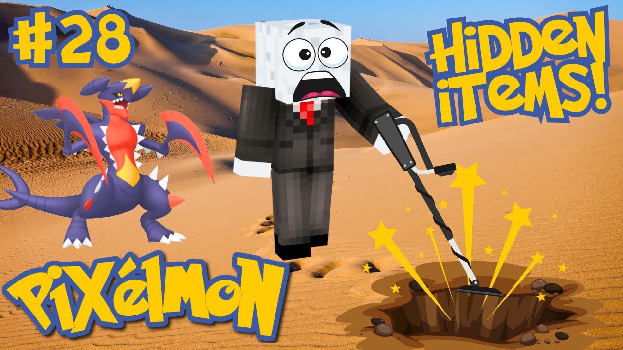 Finding Hidden Treasure with the Itemfinder - Pixelmon Episode 28 | Singleplayer