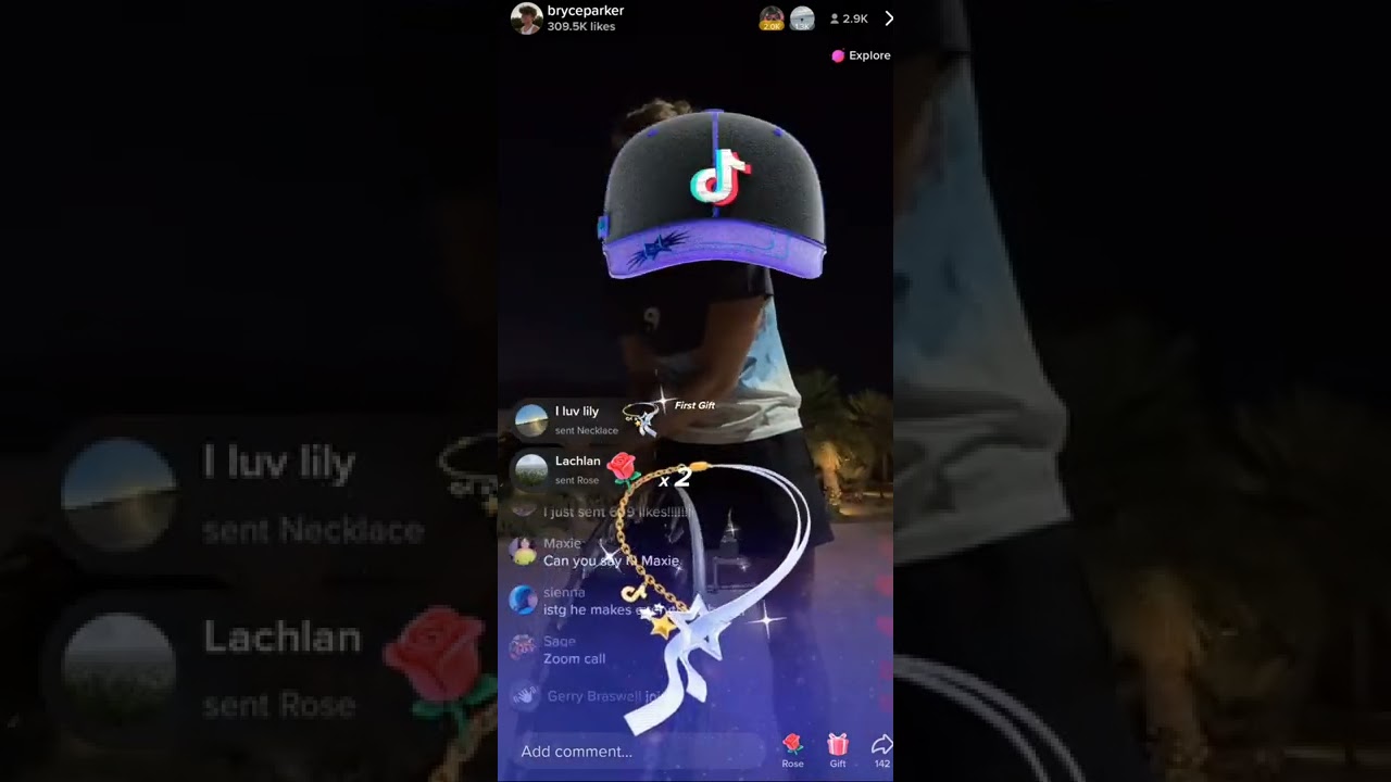 8/17/22 Bryce parker tiktok live