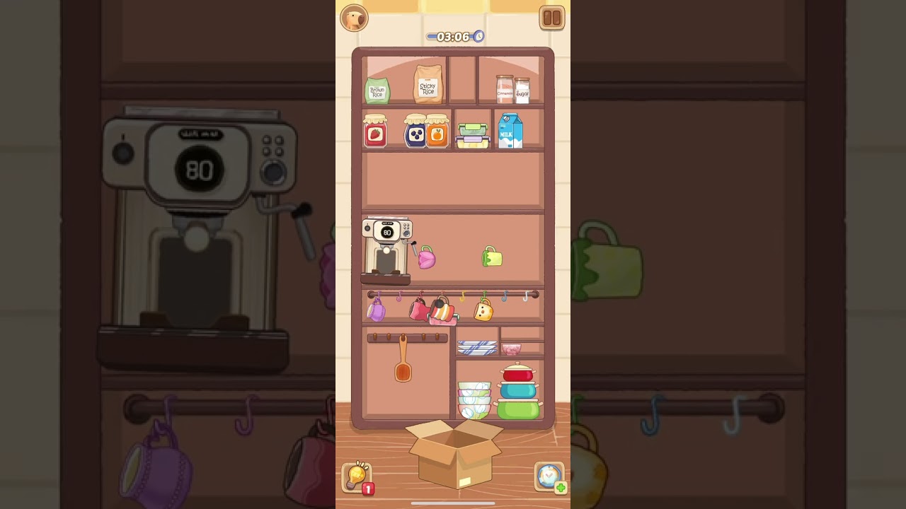 Cookingdom &ndash; Task 23 Walkthrough | Clean Kitchen Shelf 🧽🍵✨ (3 Stars)